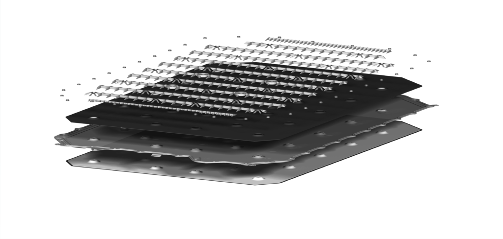 BEV battery protection plate